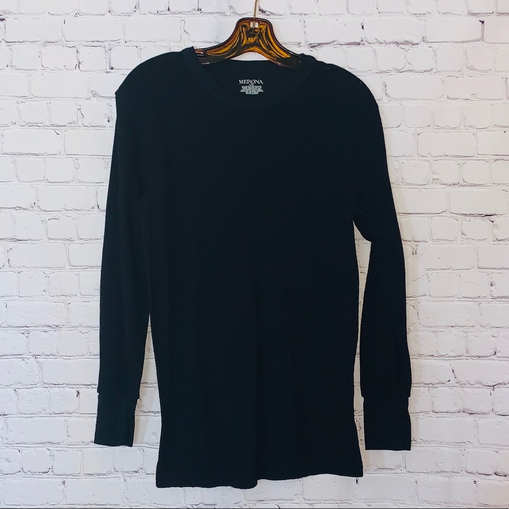 {Merona} Men's Thermal Top Sz L